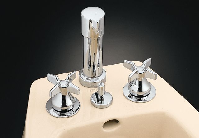 Kohler K-9274-T Triton bidet faucet with vacuum breaker and standa