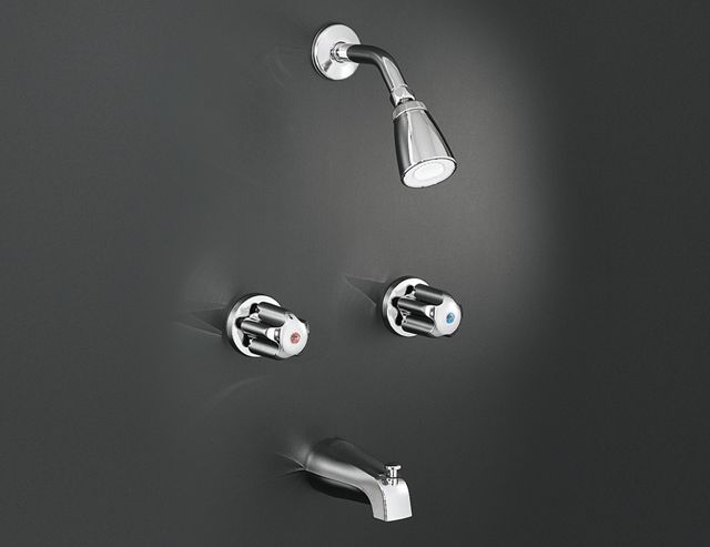 Kohler K-11730-PD Trend Shower Faucet with Sculptured Acrylic Han