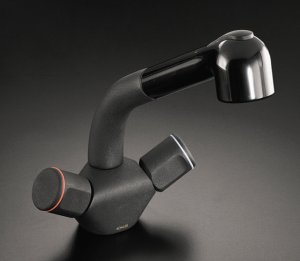 Kohler K-14505 Provence Two-Handle pullout spray kitchen sink