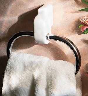 Kohler K-10506 Colibri Metal Towel Ring Towel Ring Only