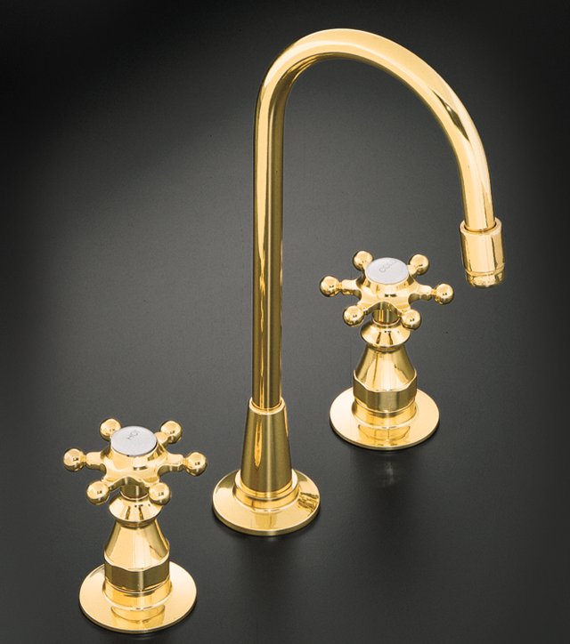Kohler K-281-9B Antique widespread Lavatory Faucet