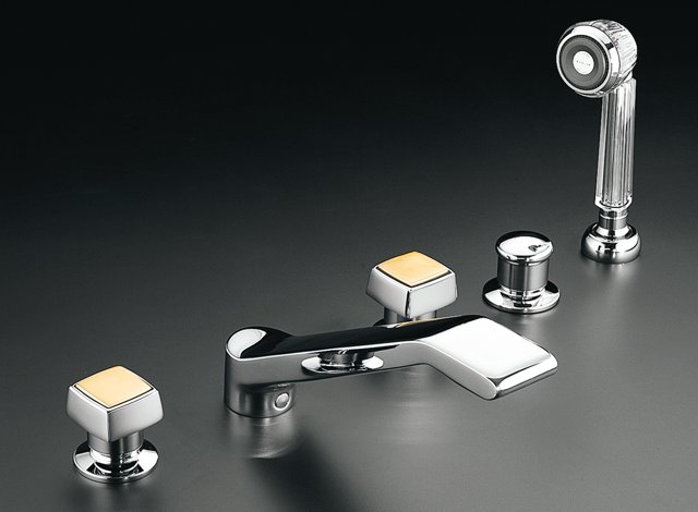Kohler K-T6501-2 Alterna Deck-mount High-Flow Bath Faucet Trim S