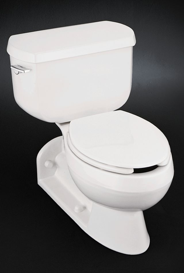 Kohler K-3546-L Barrington Pressure Lite toilet with bedpa