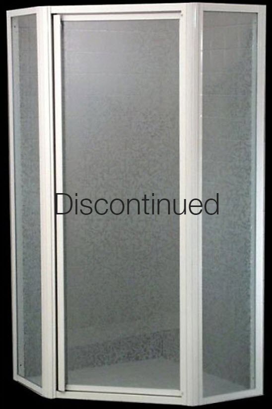 Kohler K-701611-P1 Focal neo-angle shower enclosure with Etchings