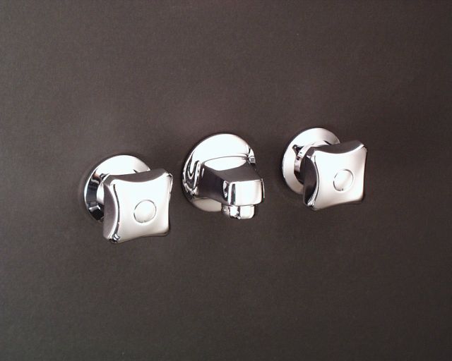 Kohler K-8046-2E Triton Shelf-Back Lavatory Faucet with Standard