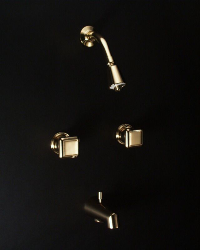 Kohler K-8254-2 Taboret Bath and Shower Faucet with Square Hand