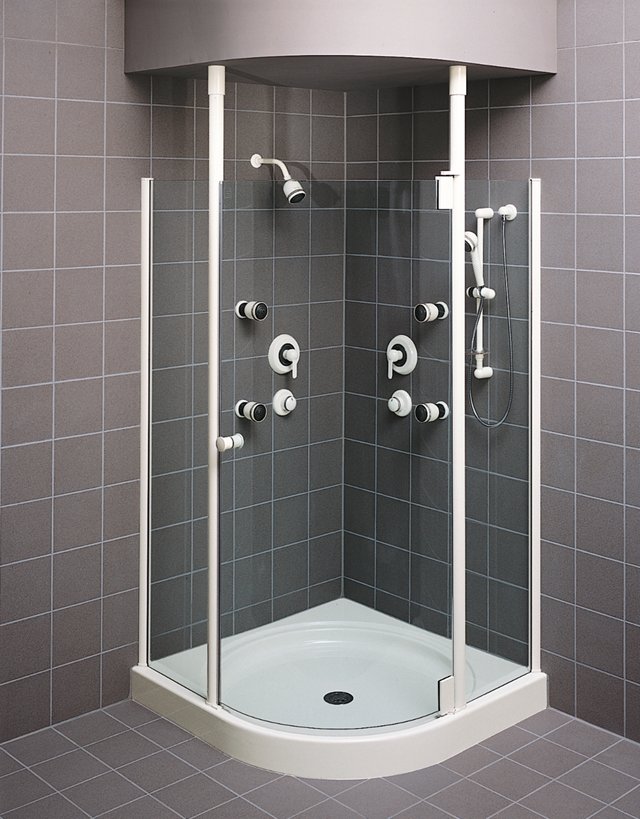 Kohler K-9715 Trocadero Shower Enclosure Crystal Clear Glass