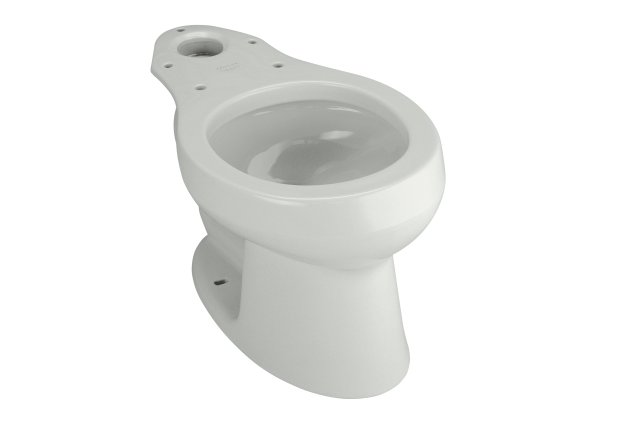 Kohler K-4277-W2 Wellworth(R) round-front toilet bowl less seat  Earthen White; Discontinued Product