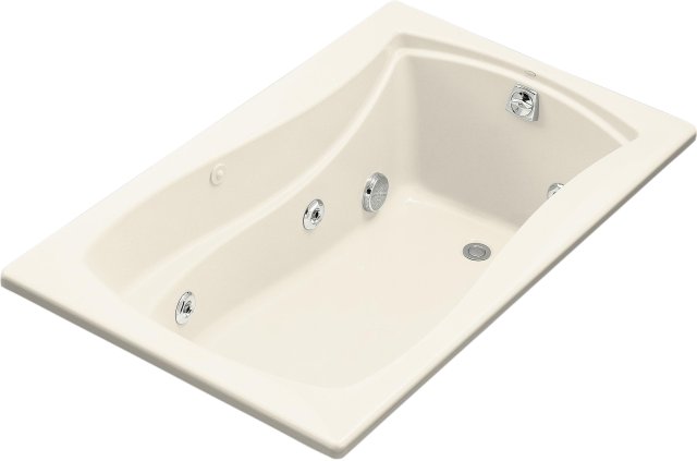 Kohler K-1239-HB Mariposa(R) 5' whirlpool with custom pump location and heater