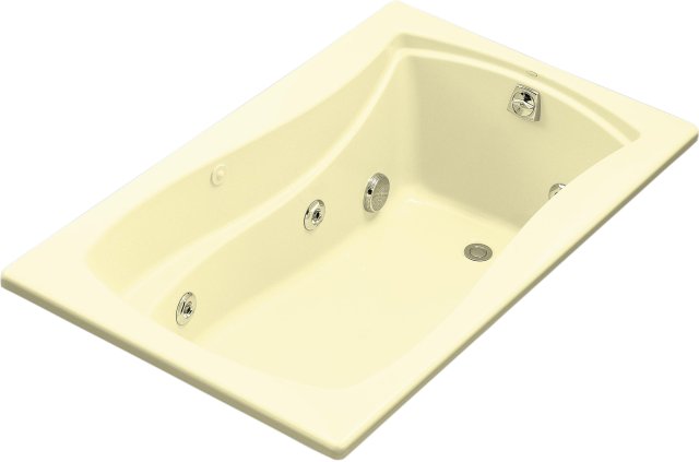 Kohler K-1239-R Mariposa(R) 5' whirlpool with flange and right-hand drain