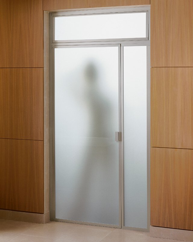 Kohler K-702220-D4 Purist(R) steam pivot shower door with Opaque glass