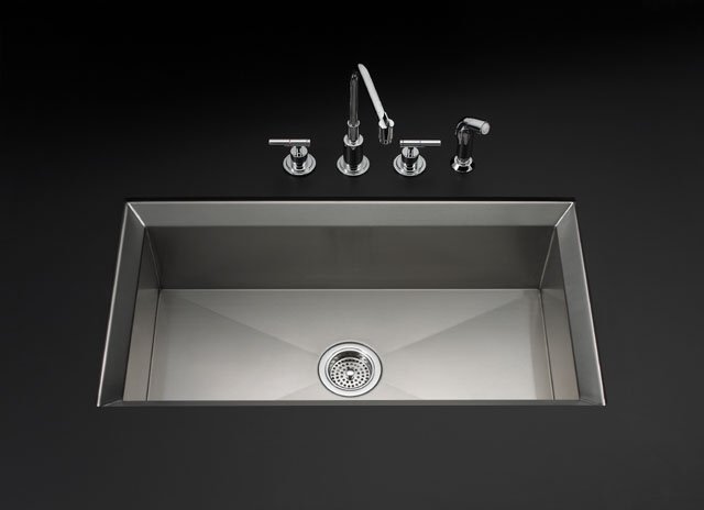 Kohler K-3387 Poise(TM) undercounter single-basin kitchen sink