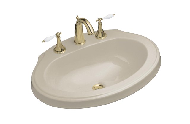 Kohler K-2329-4-G9 Leighton(TM) self-rimming lavatory with 4"""" centers; Discontinued Product