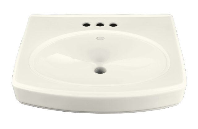 Kohler K-2028-1R Pinoir(R) lavatory basin with single-hole faucet drilling and right-hand soap/lotion dispenser