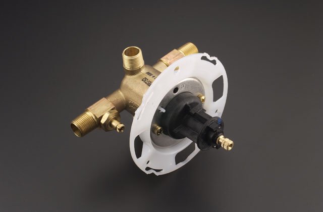 Kohler K-P304-KS Rite-Temp(R) pressure-balancing valve with screwdriver stops