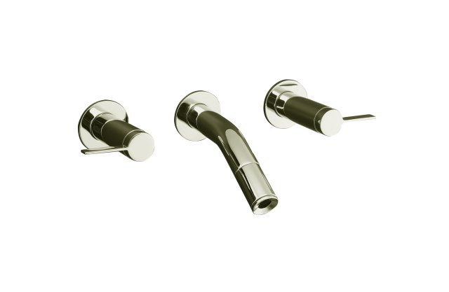 Kohler K-T945-4-SN Stillness(R) laminar wall-mount lavatory faucet trim with lever handles valve not included; Discontinued Product