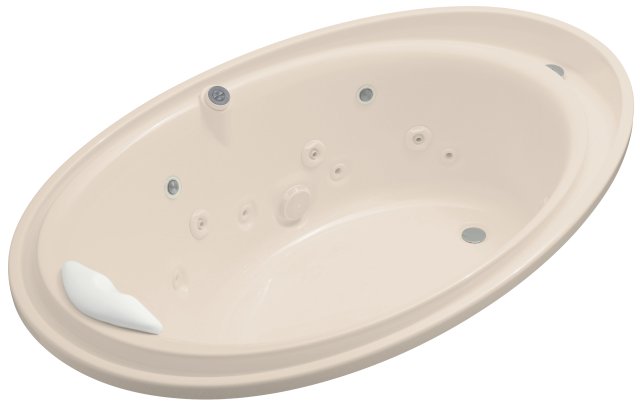 Kohler K-1110-V Purist(R) whirlpool with Spa/Massage Experience