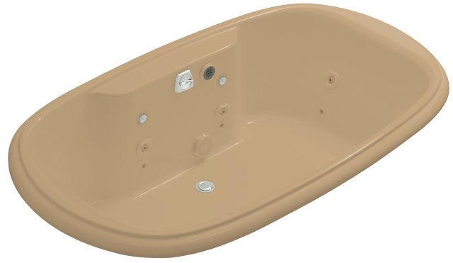 Kohler K-1375-AH Revival(R) 6' whirlpool with Spa Experience