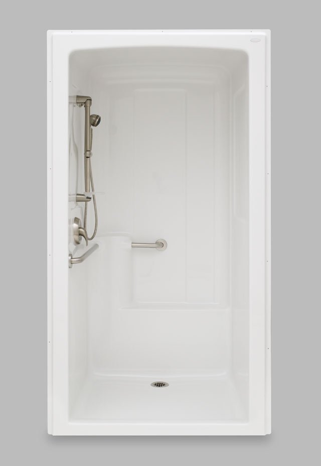 Kohler K-12207-P Freewill multi-piece barrier-free shower module