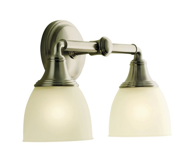 Kohler K-10571-BN; Devonshire(R); double wall sconce; in Vibrant Brushed Nickel   K-10571-BN; 10571-BN; 1043380-BN