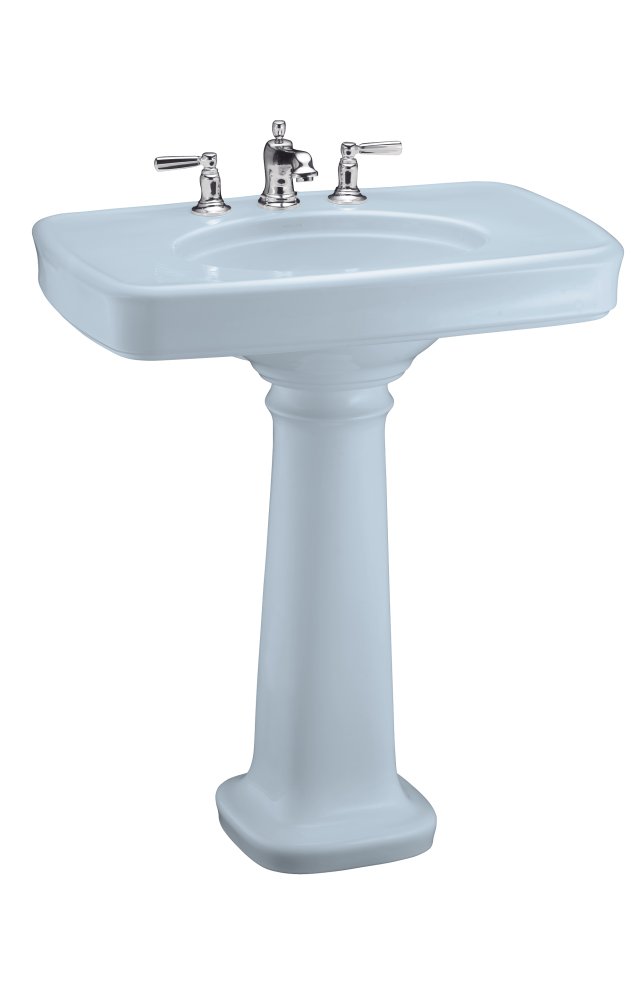 Kohler K-2347-8 Bancroft(R) pedestal lavatory with centers for 8"" centers