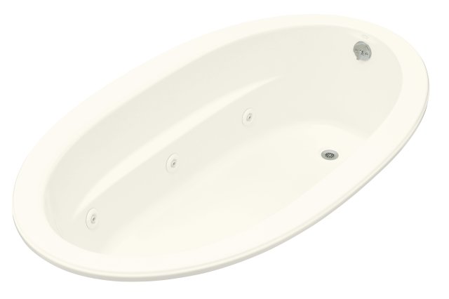 Kohler K-1164-96; Sunward (R) 6' whirlpool; in Biscuit
