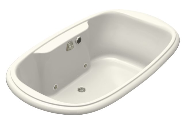 Kohler K-1375-GCR Revival(R) 6' BubbleMassage(TM) bath with chromatherapy