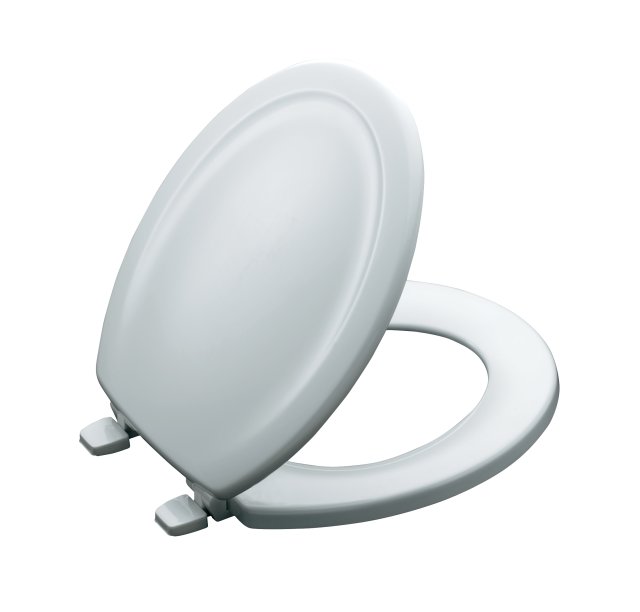 Kohler K-4648 Stonewood(R) round closed-front toilet seat