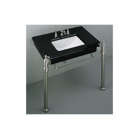 Kohler K-9718 IV Georges Brass(R) table leg kit with leg tubes and towel bar