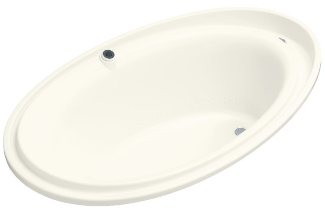 Kohler K-1110-G Purist(R) BubbleMassage(TM) bath