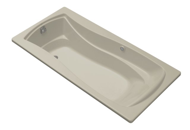Kohler K-1257P-GLF Mariposa(R) 6' BubbleMassage(TM) bath with integral flange and left-hand drain (CSA)