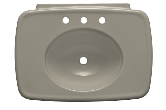 Kohler K-2348-8 Bancroft(R) 30"" lavatory basin with faucet drilling for 8"" centers