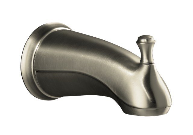 Kohler K-10281-4A-BN; Forte (R) Traditional diverter bath spout; in Vibrant Brushed Nickel; Discontinued Product