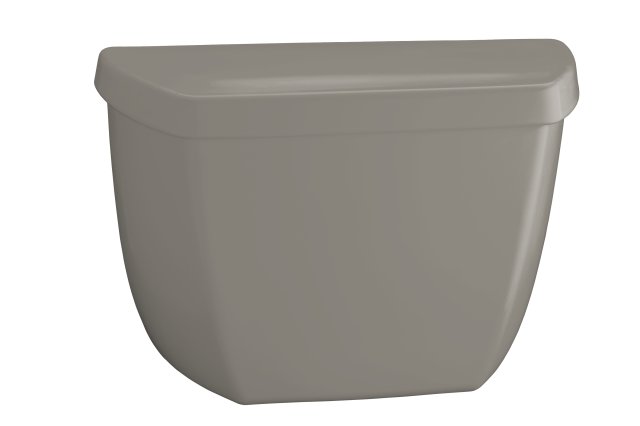 Kohler K-4620-EU Wellworth(R) toilet tank with Peacekeeper(R) seat and Insuliner(R) tank liner