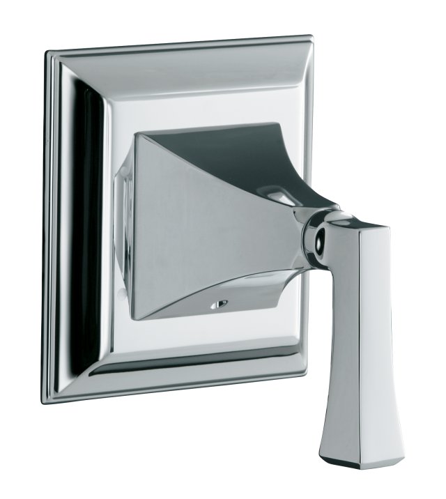 Kohler K-T10424-4V Memoirs(R) transfer valve trim with Stately design and deco lever handle valve not included