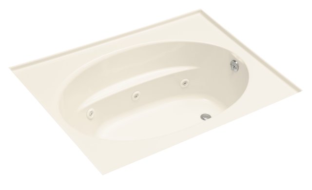 Kohler K-1114-F Windward(TM) 6' whirlpool with four-sided integral flange
