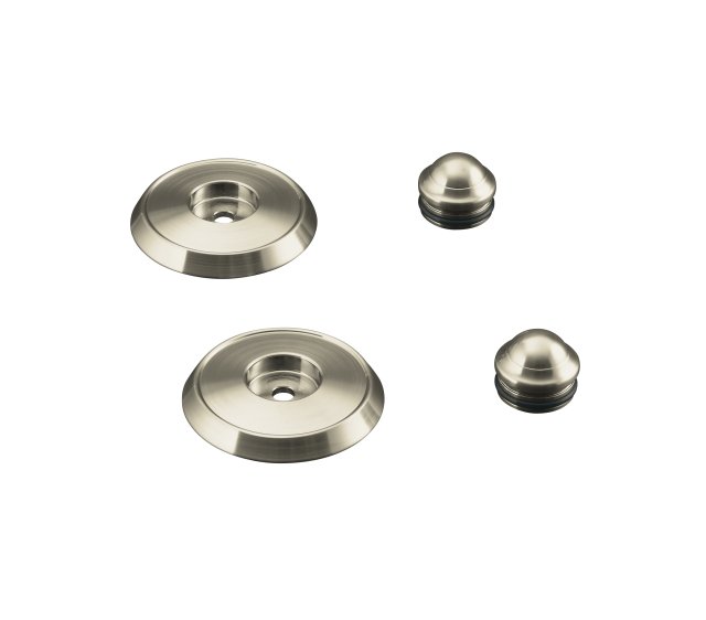 Kohler K-349-BN; Forte (R)/Bancroft (R) slide bar trim kit; in Vibrant Brushed Nickel