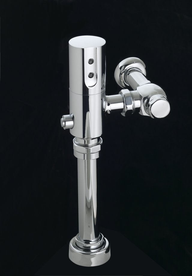 Kohler K-10957 1.6 gpf/6.0 lpf Touchless(TM) DC toilet flushometer with Tripoint(TM) technology