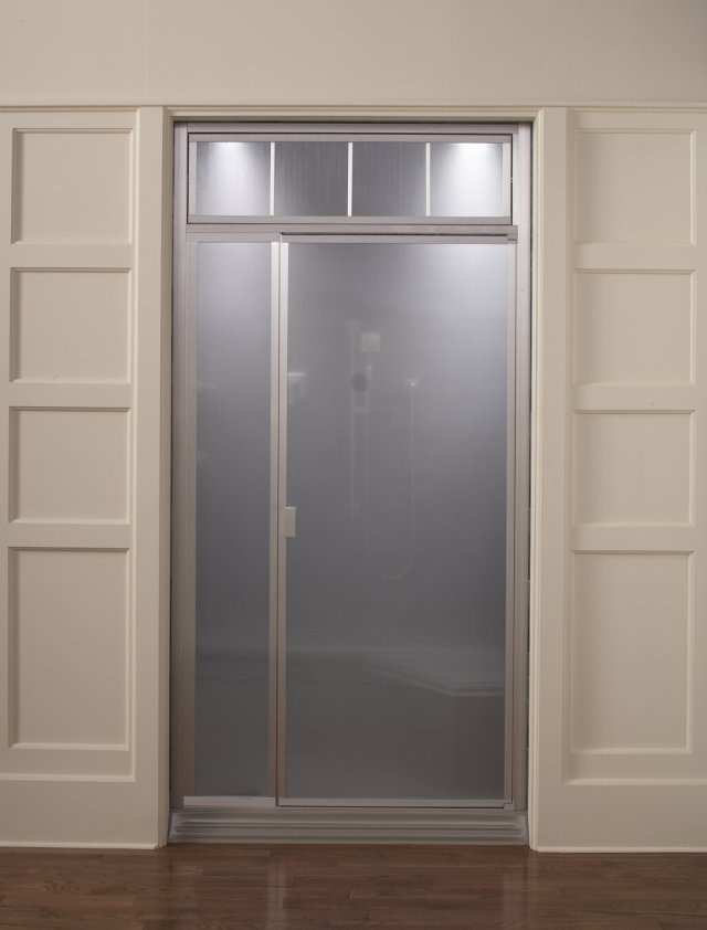 Kohler K-702210-L Kathryn(R) steam pivot shower door with Crystal Clear glass