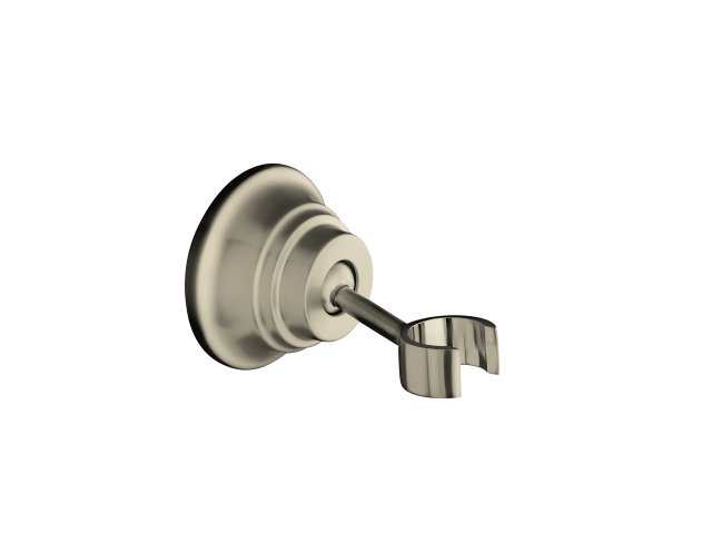 Kohler K-10599-BN; Bancroft (R) wall-mount handshower holder; in Vibrant Brushed Nickel