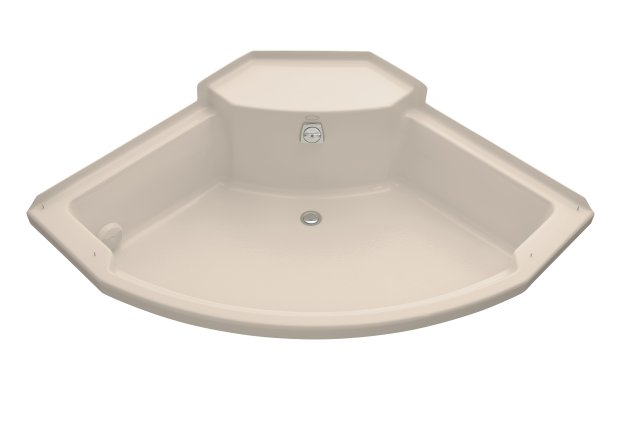 Kohler K-1025-H2 BodySpa eight-jet system corner footbath