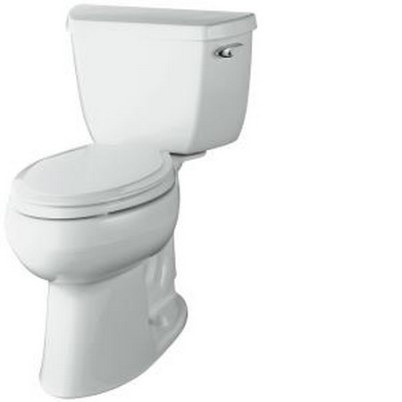 Kohler K-3611-TR Highline Comfort Height(TM) Class Five(TM) toilet with tank locks and right-hand trip lever