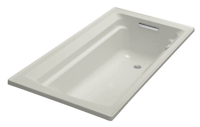 Kohler K-1122-G Archer(TM) BubbleMassage(TM) 5' bath with Comfort Depth(TM) design
