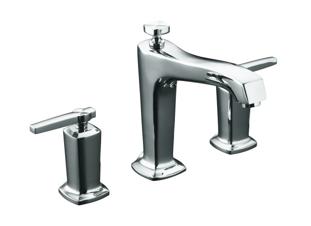 Kohler K-T16237-4 Margaux(TM) bath- or deck-mount bath faucet trim with lever handles valve not included