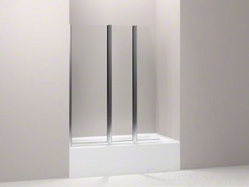 Kohler K-705792-L Minima(TM) left-hand triple-panel bath screen
