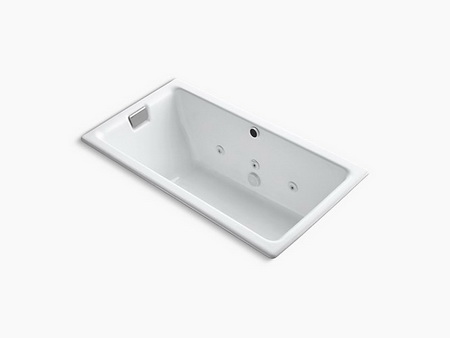 Kohler K-856-HN Tea-for-Two(R) 5.5' whirlpool with custom pump location