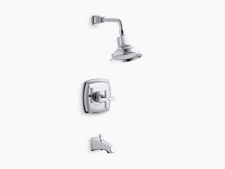 Kohler K-T16225-3 Margaux(TM) bath and shower faucet cross handle trim