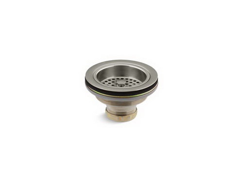 Kohler K-8799-BN; Duostrainer (R) sink strainer less tailpiece; in Vibrant Brushed Nickel