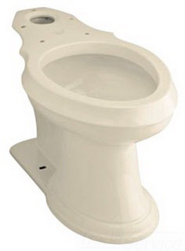 Kohler K-4314-58; Leighton (TM) Comfort Height (R) toilet bowl, less seat; in Thunder Grey; Discontinued Product
