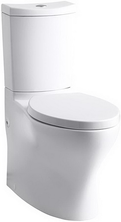 Kohler K-3723; Persuade (R); Curv Comfort Height (R) skirted two-piece elongated dual-flush toilet with top-mount actuator repair replacement technical part breakdown